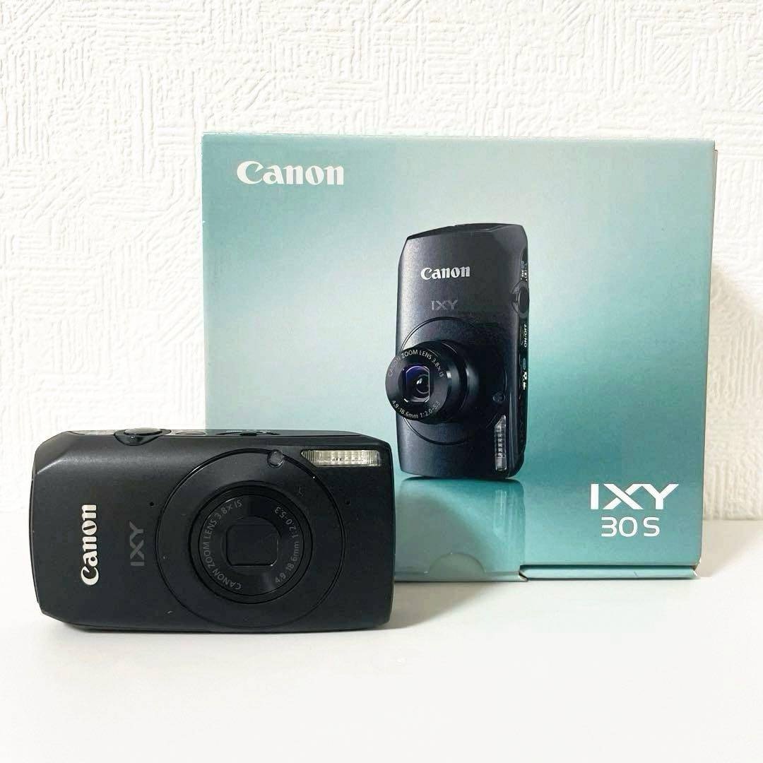 【美品】Canon キャノン IXY 30S／コンパクトデジタルカメラ　デジカメ