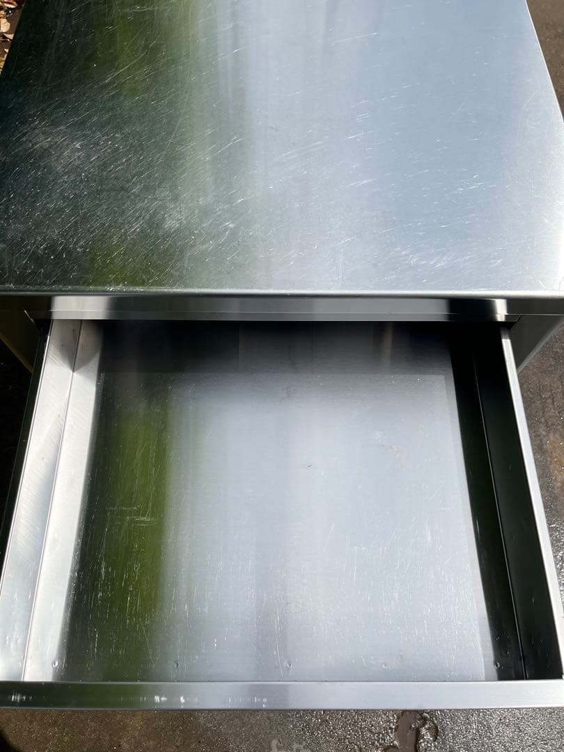 ステンレス作業台　引き出し付き　650×600×780