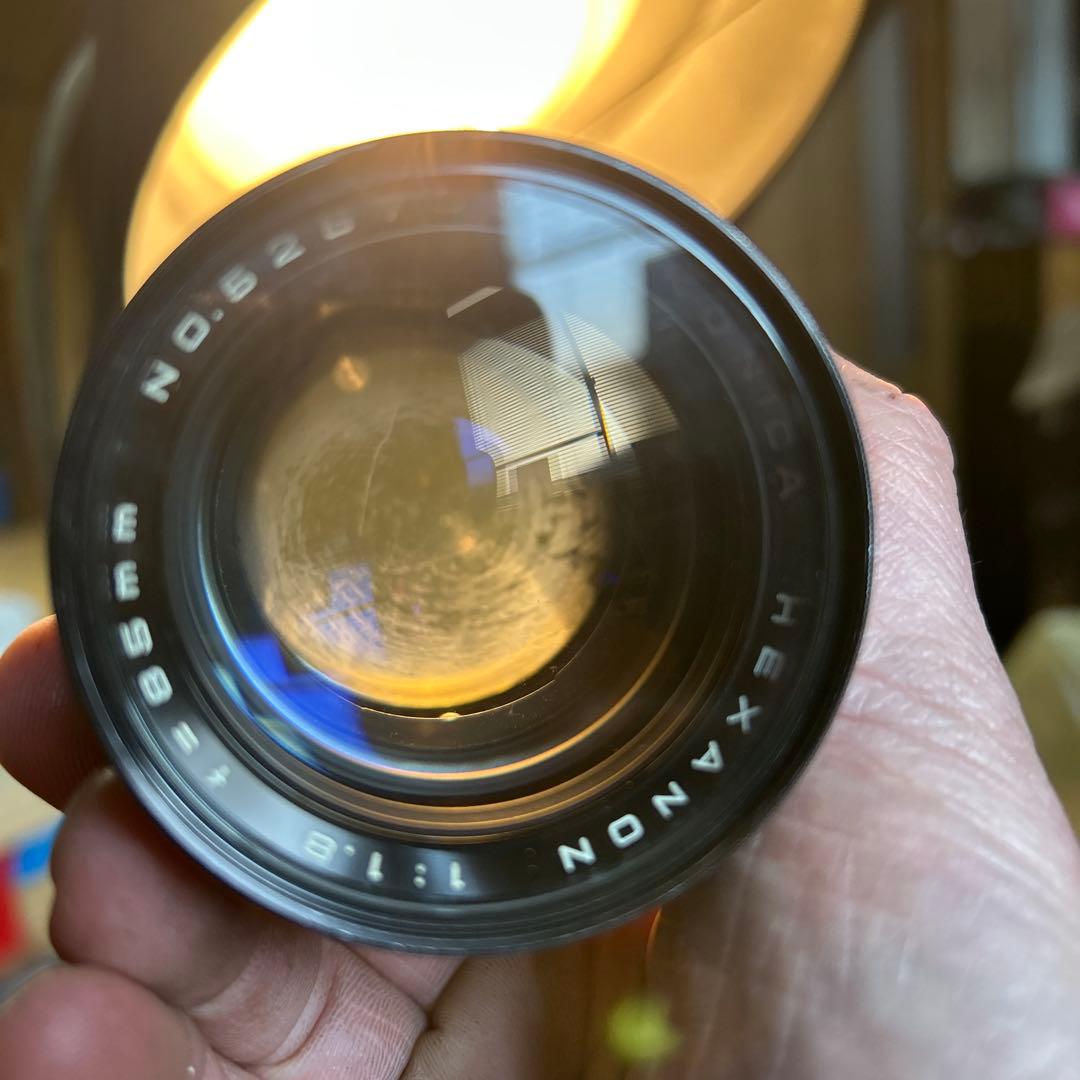 KONICA HEXANON 85mm f/1.8 レンズ