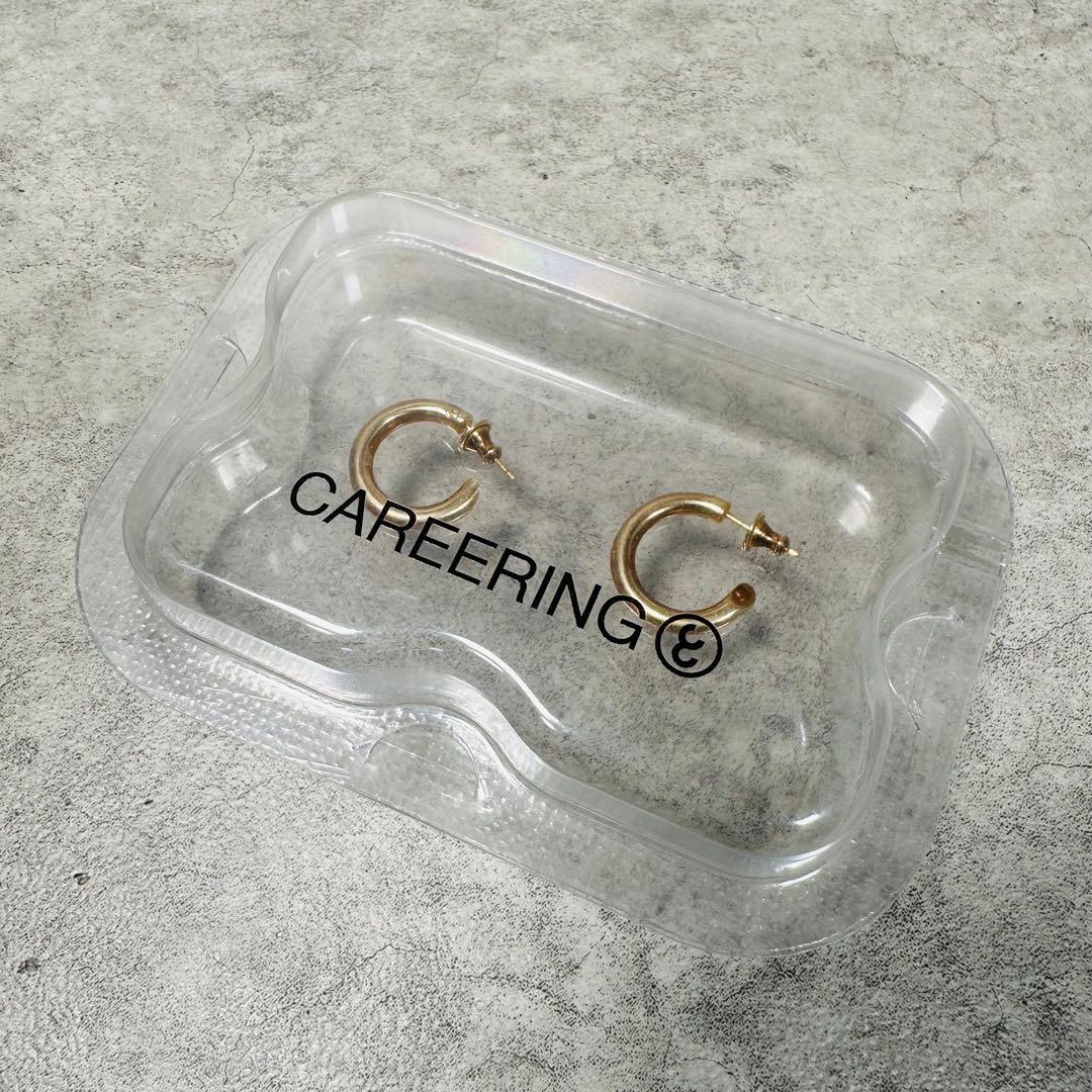 CAREERING キャリアリング PLACEBO 501 GOLD 両耳ピアス