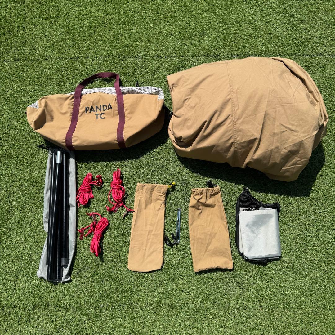 テンマクデザイン パンダTC 煙突ポート加工 カスタム