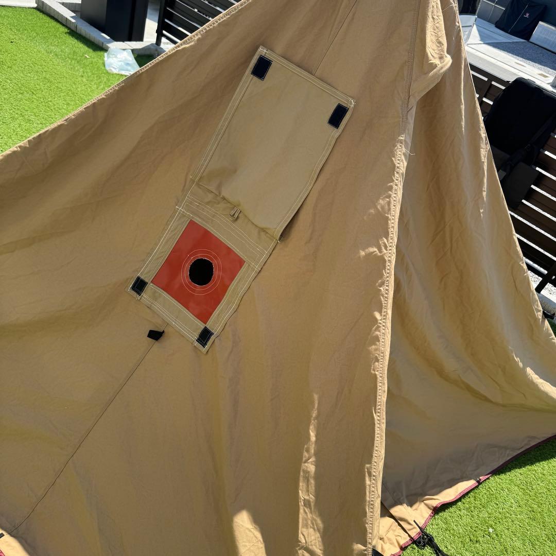 テンマクデザイン パンダTC 煙突ポート加工 カスタム