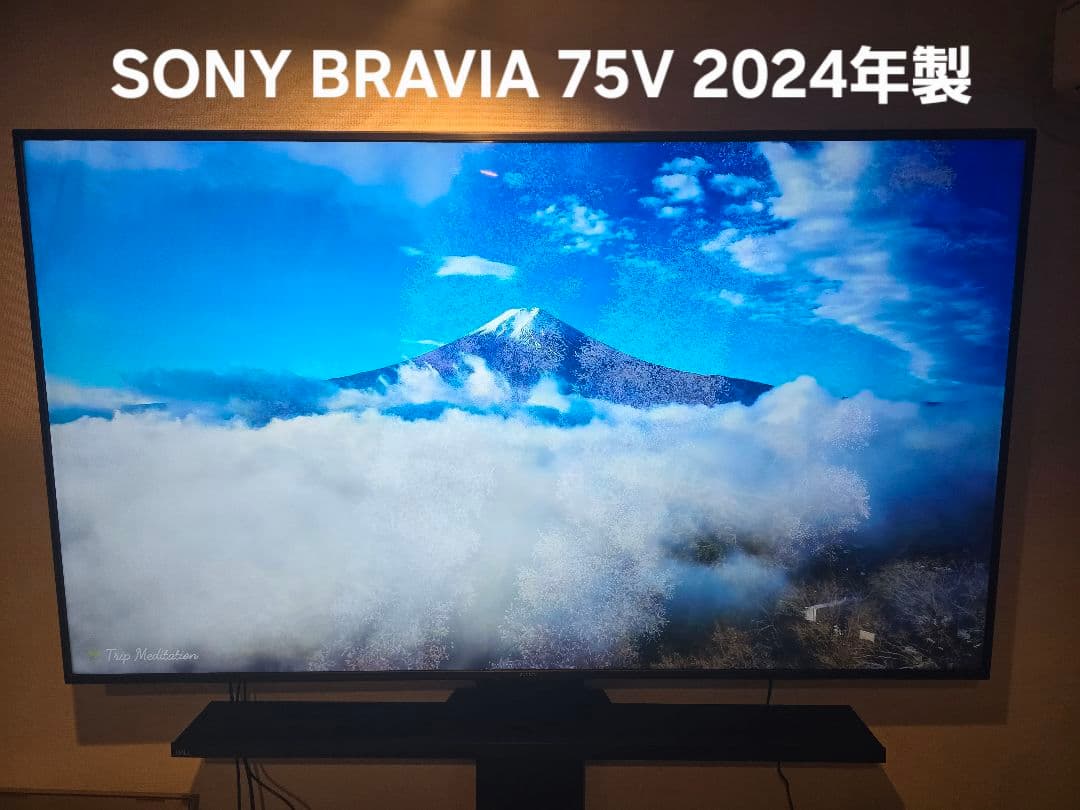 SONY テレビ BRAVIA KJ-75X75WL WALL スタンドセット