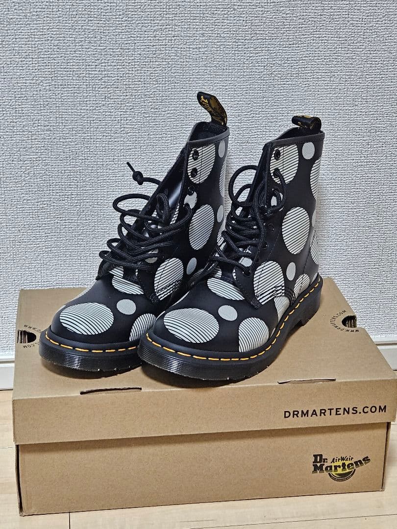 Dr. Martens ドット柄ブーツ 4 UK　未使用　箱あり