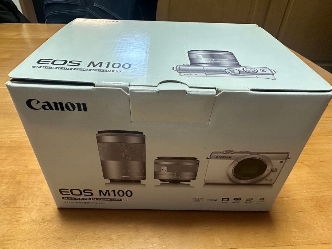 Canon EOS M100 ミラーレス一眼 2本レンズ付き