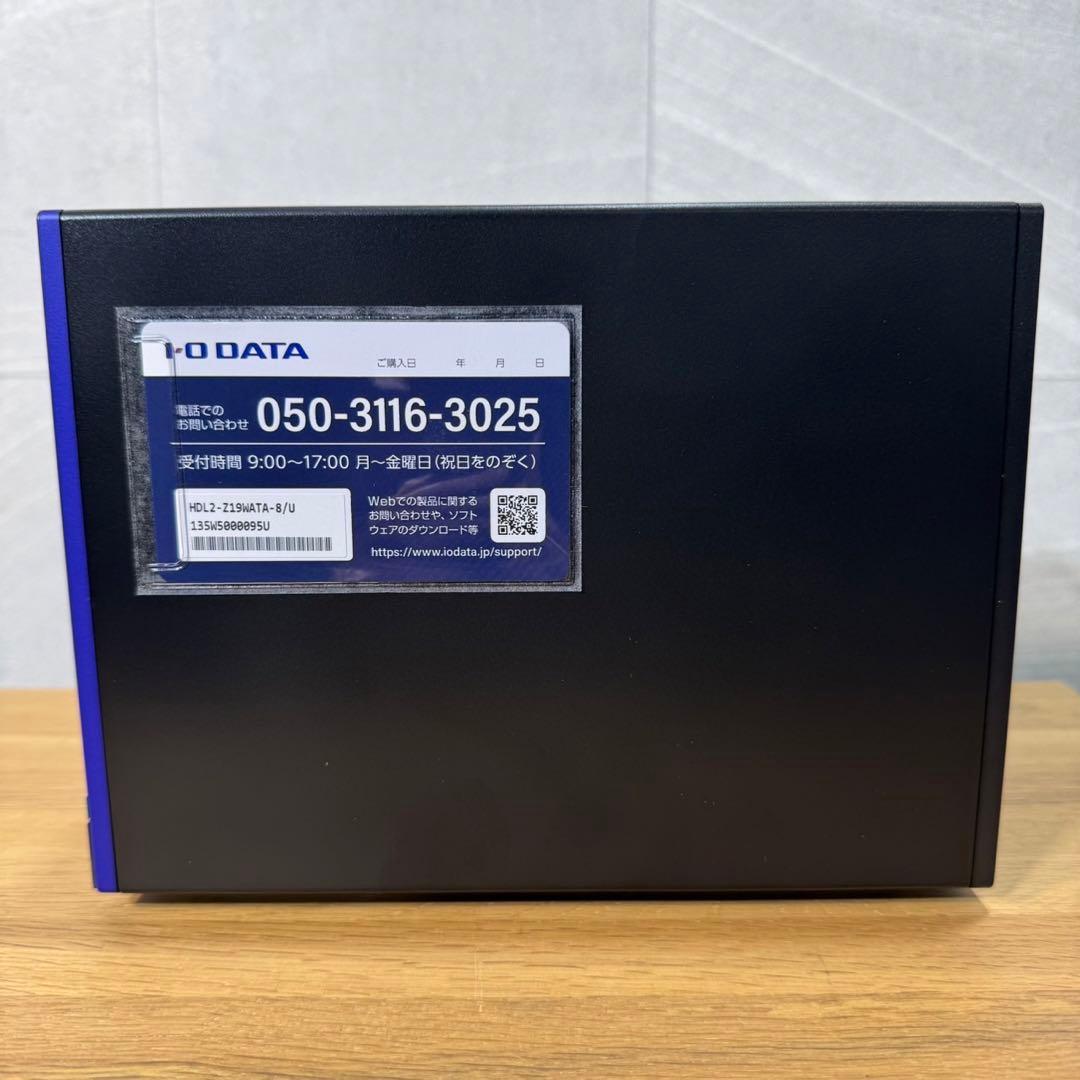 アイ・オー・データNAS 8TB HDL2-Z19WATA-8 新品 d3955