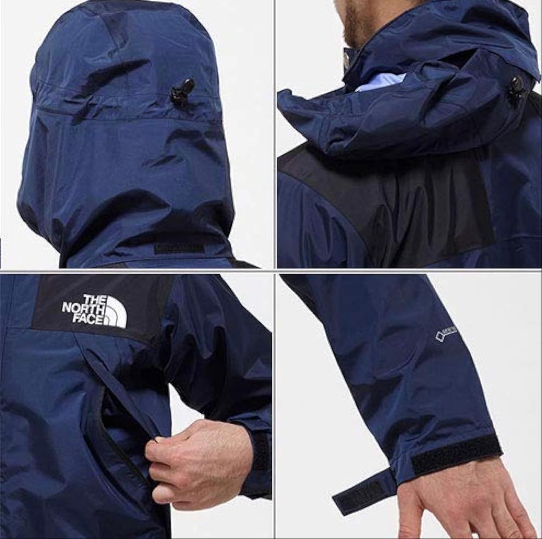 ノースフェイス マウンテンレインテックスジャケット アーバンネイビー L