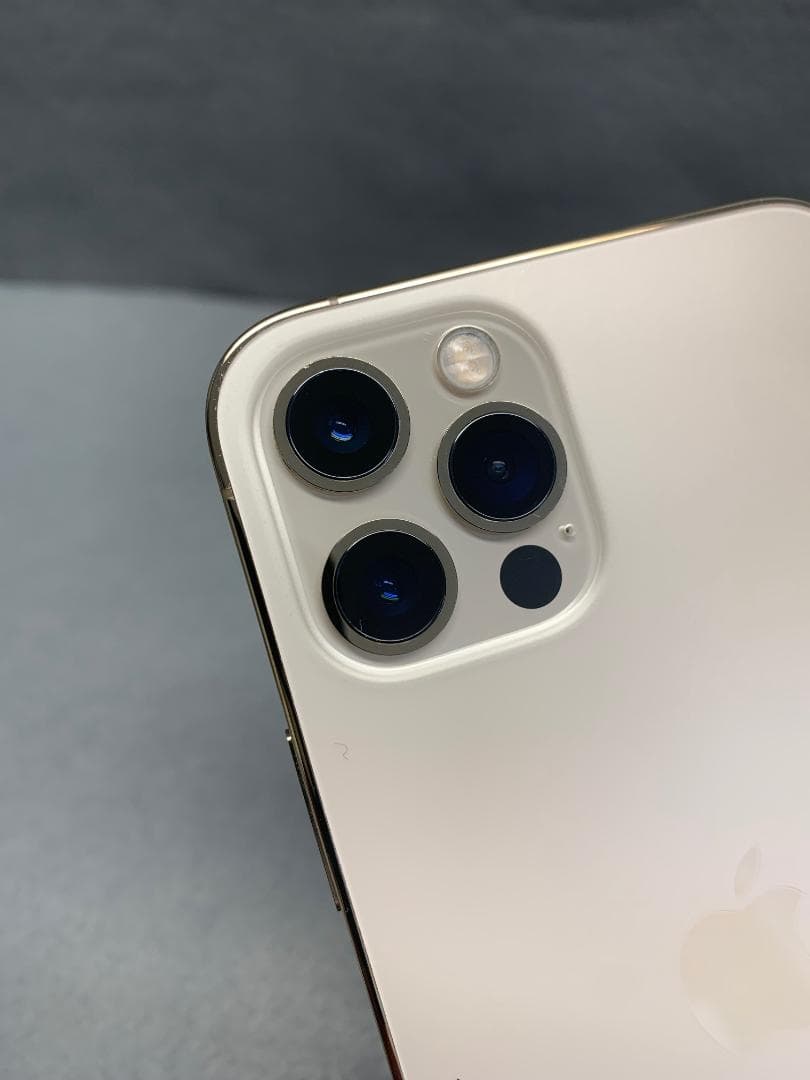 美品 国内版 SIMフリー iPhone12 Pro 256GB ゴールド色