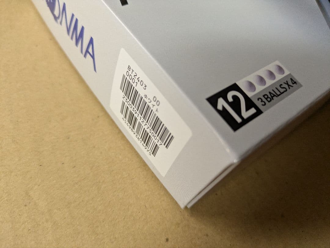 HONMA　ゴルフボール　TW-S 1ダース12個入り　4箱セット　新品　白