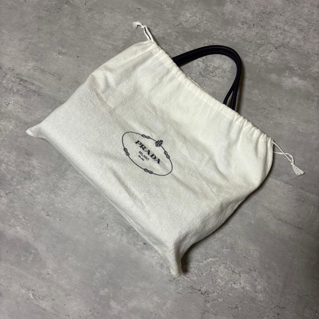 バッグ 1990s PRADA archive leather shoulder bag