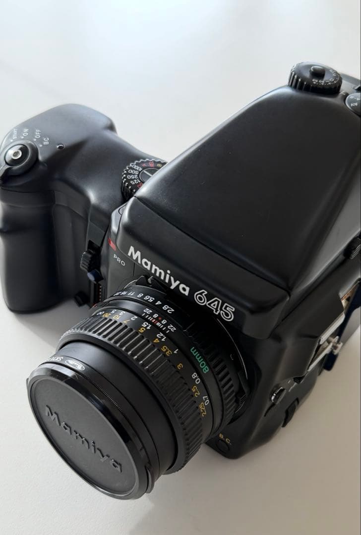 Mamiya 645 プロ 中判フィルムカメラ + レンズセット