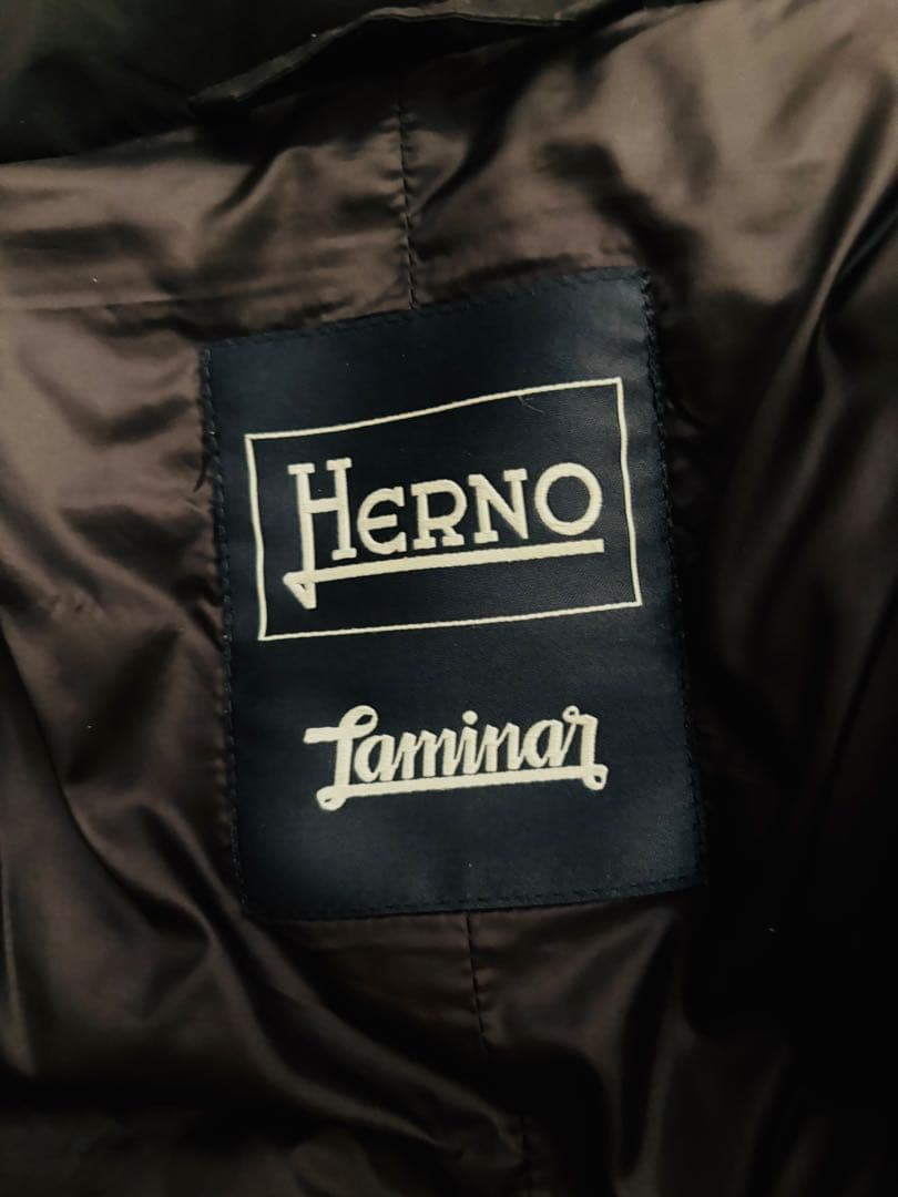 HERNO ラミナーダウンコート 42ゴアウィンドストッパー