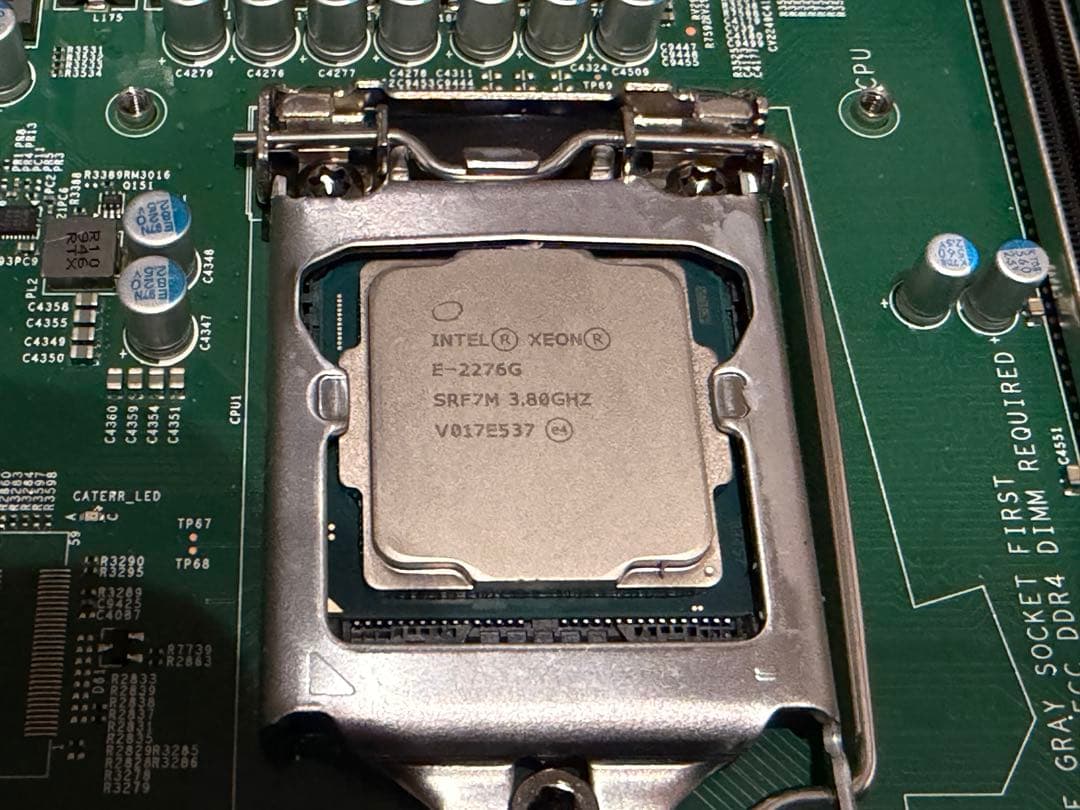 サーバー用LGA-1151マザーボード、CPU、DDR4 32GBメモリセット