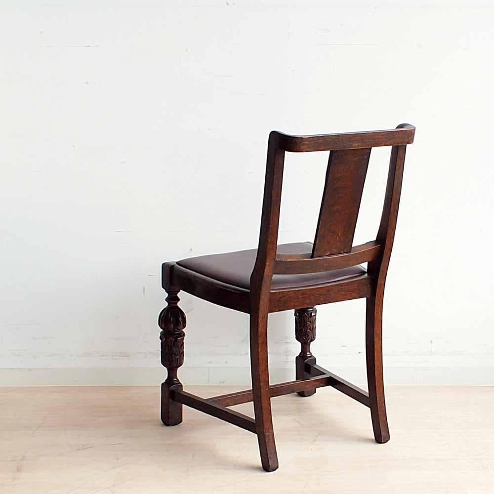 ミッキー様 バルボスレッグ オーク材 チェア C ZR24226