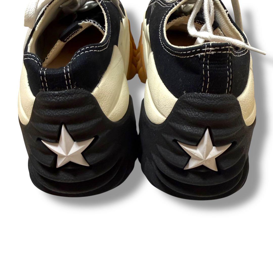 【ほぼ新品】韓国　コンバース ランスター モーション OX 28cm 黒 厚底