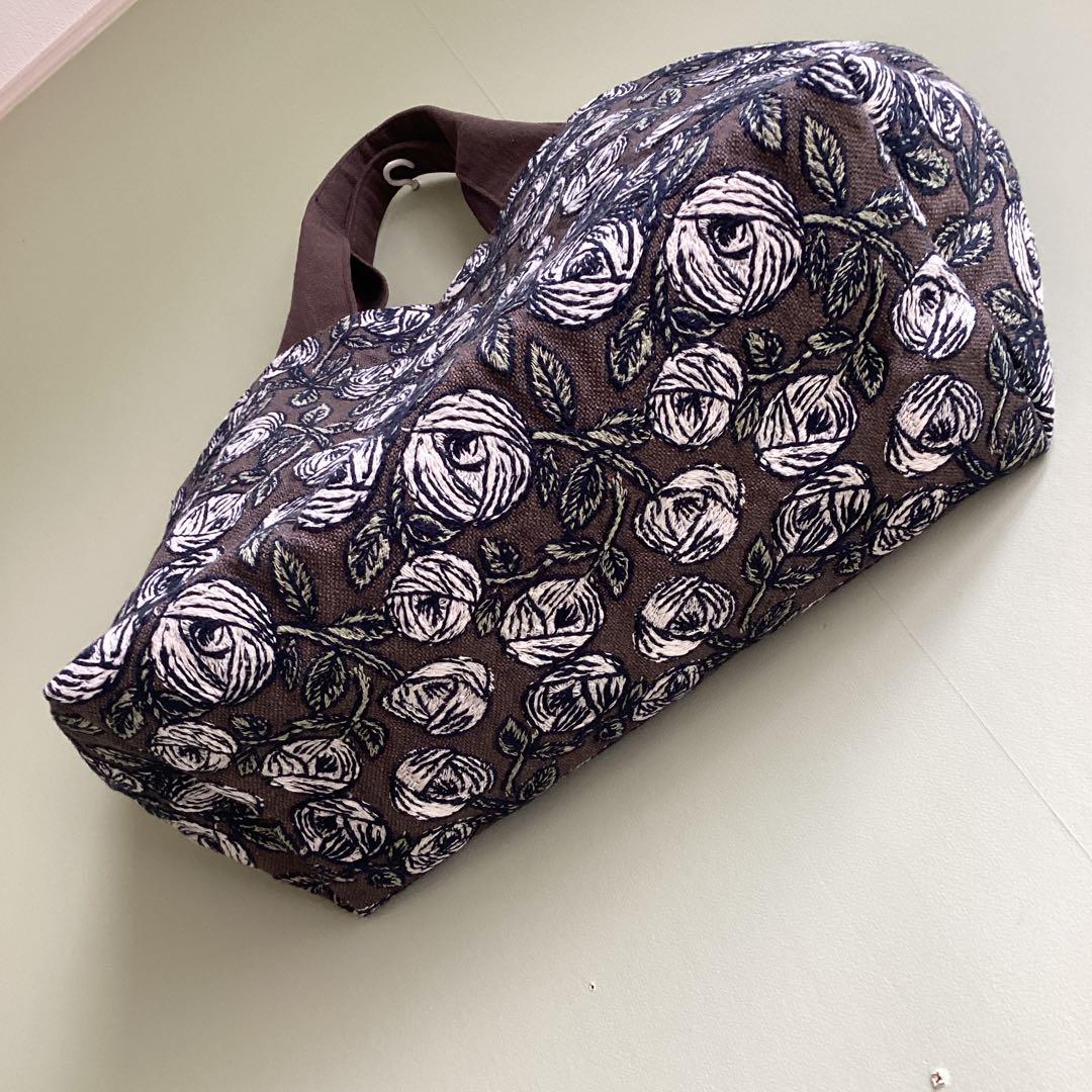 ミナペルホネン最新rosybrown トートバッグ ハンドメイド