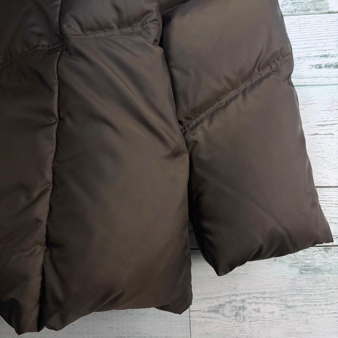 ☆大きいサイズ・3L☆組曲　ダウンジャケット　ラクーンファー　2way ブラウン