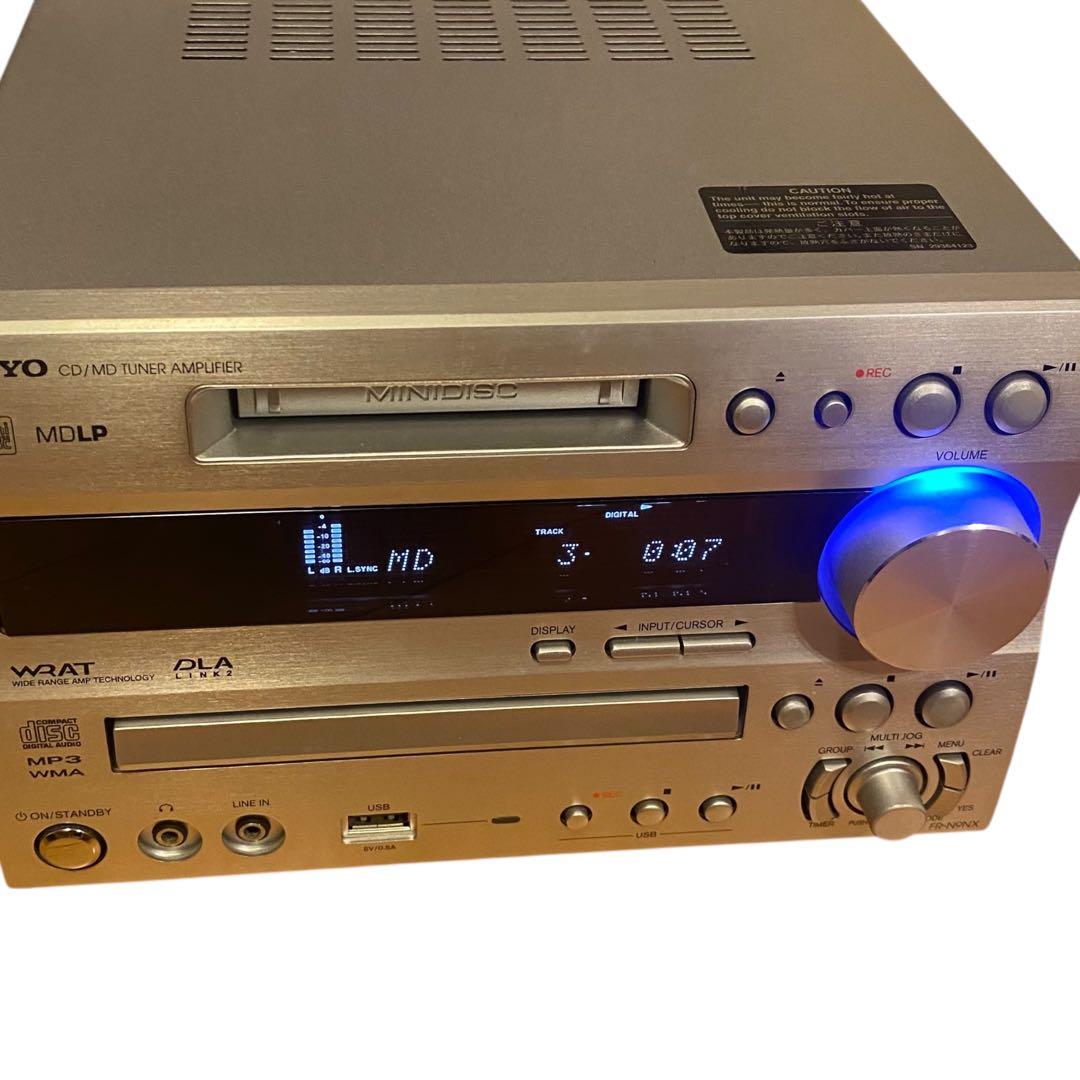 ✨極美品✨ONKYO オンキョー FR-N9NX(S)CD/MDチューナーアンプ
