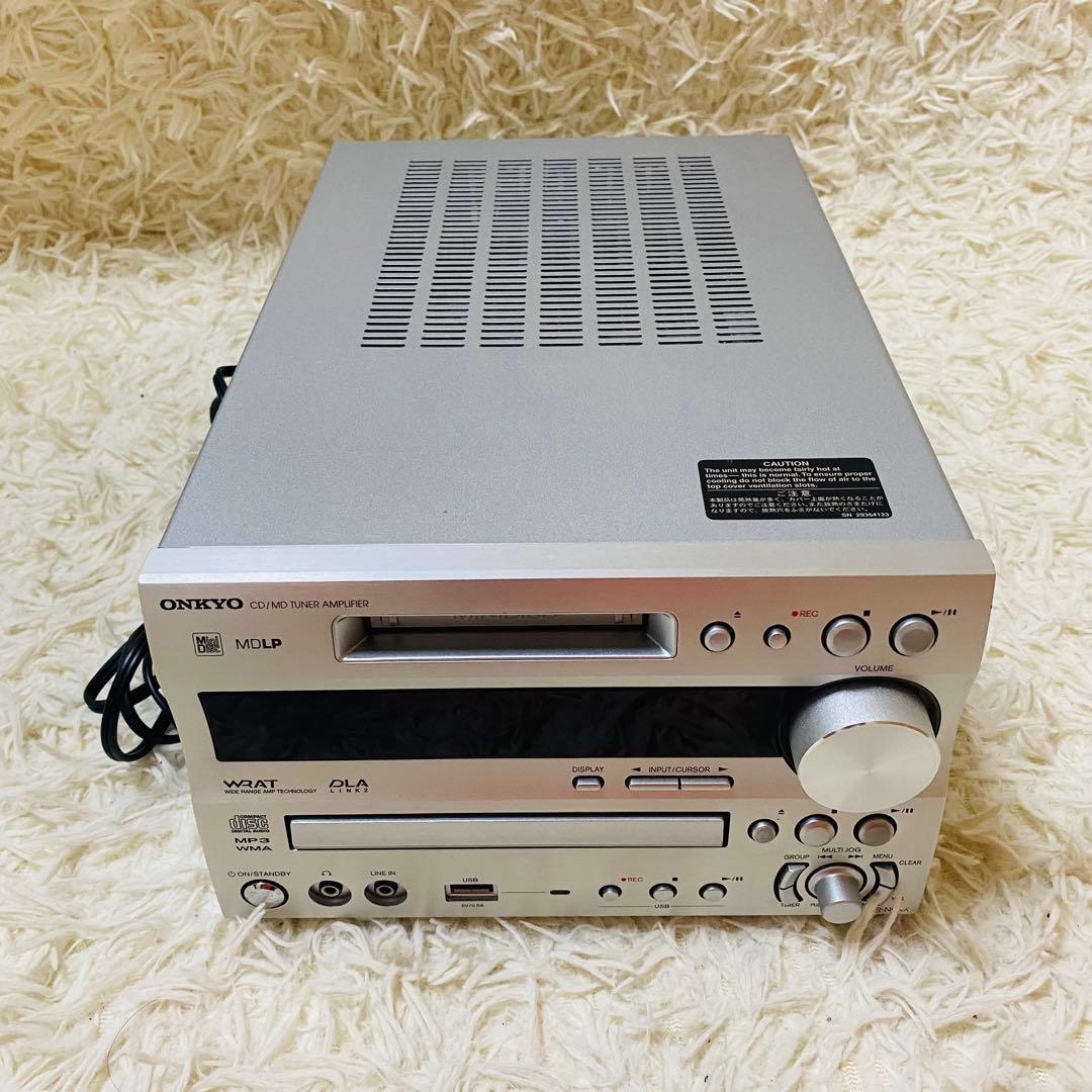 ✨極美品✨ONKYO オンキョー FR-N9NX(S)CD/MDチューナーアンプ