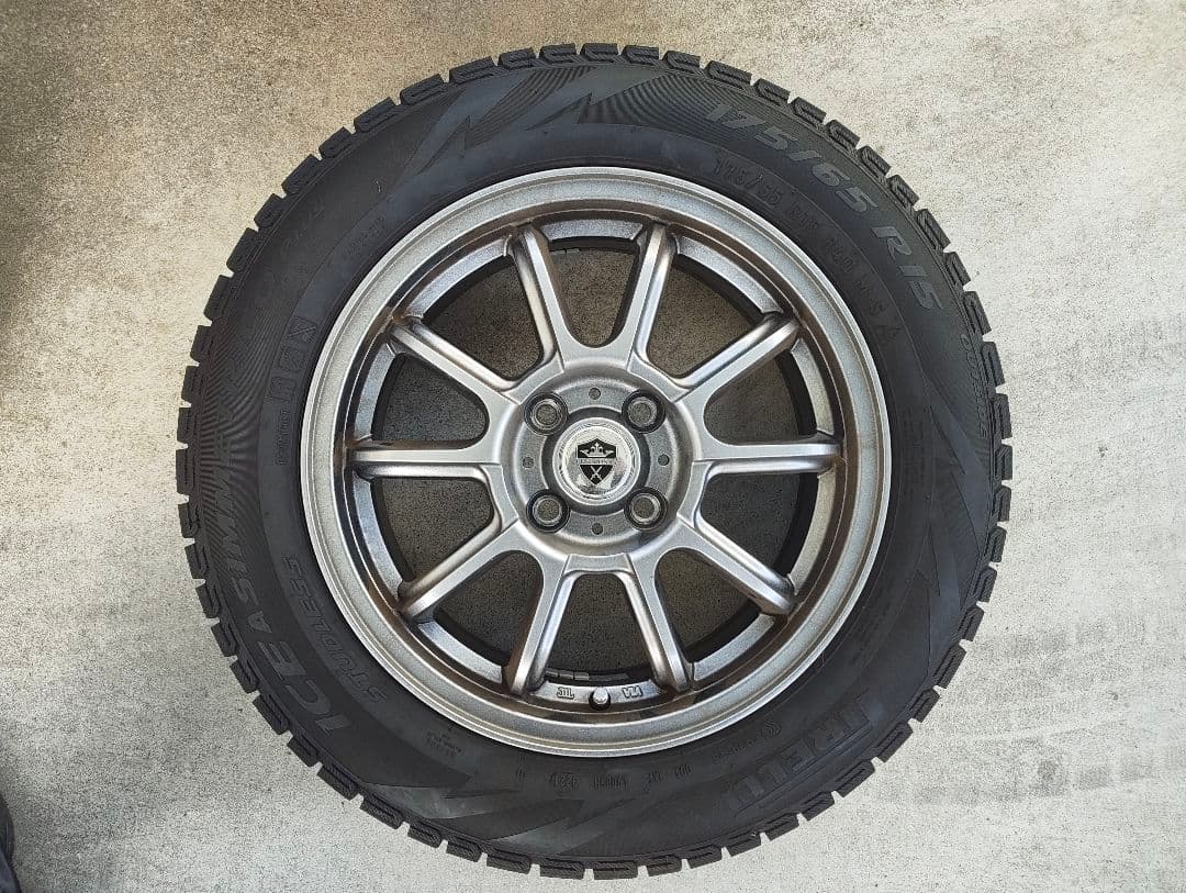175/65R15 2021年スタッドレス アルミホイールセット