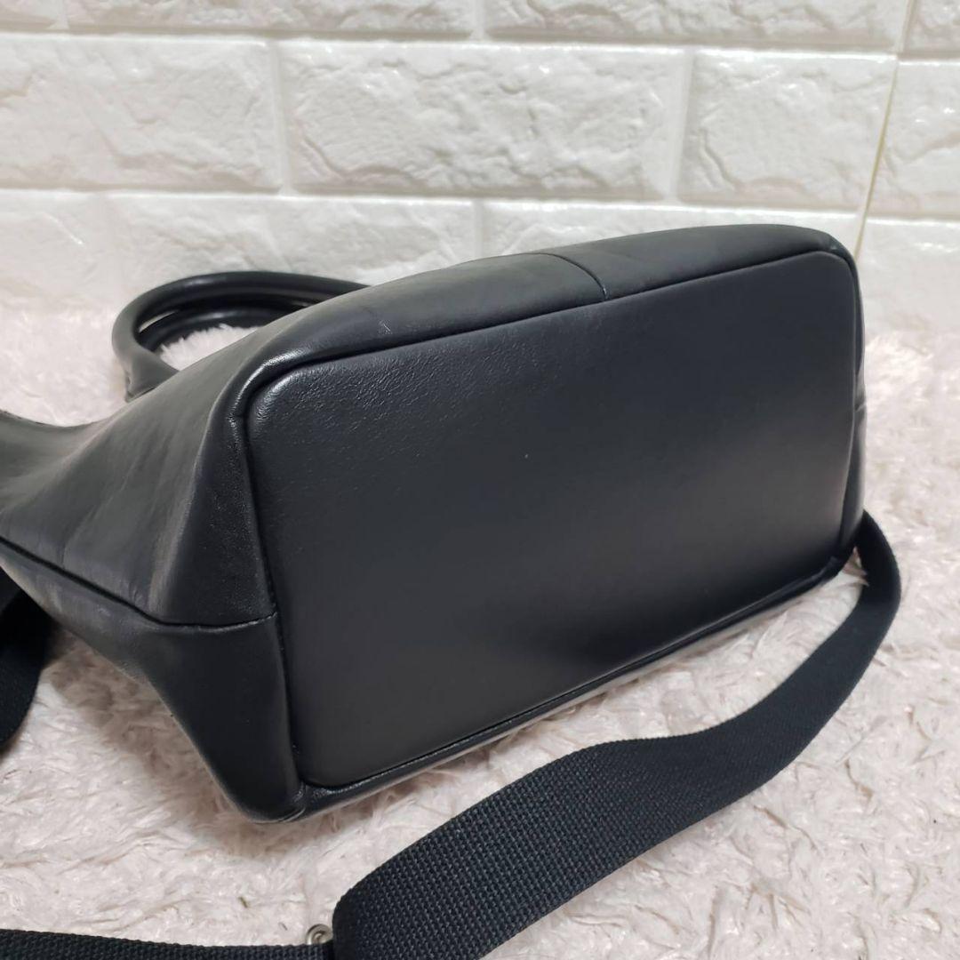 AVIREX ロゴミニトートハンドバッグ ショルダーバッグ 2way 美品