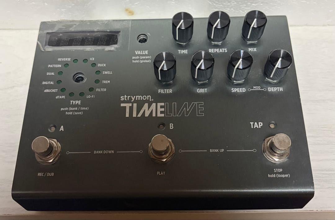 strymon TIME LINEディレイエフェクター