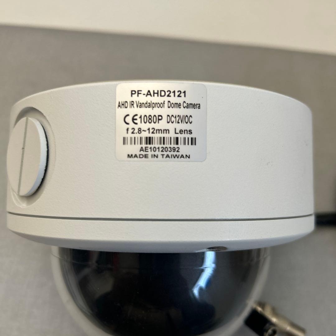 日本防犯システム ドーム型ワンケーブルカメラ PF-AHD2121