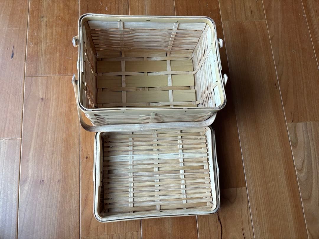 おじろ角物店　お茶かご