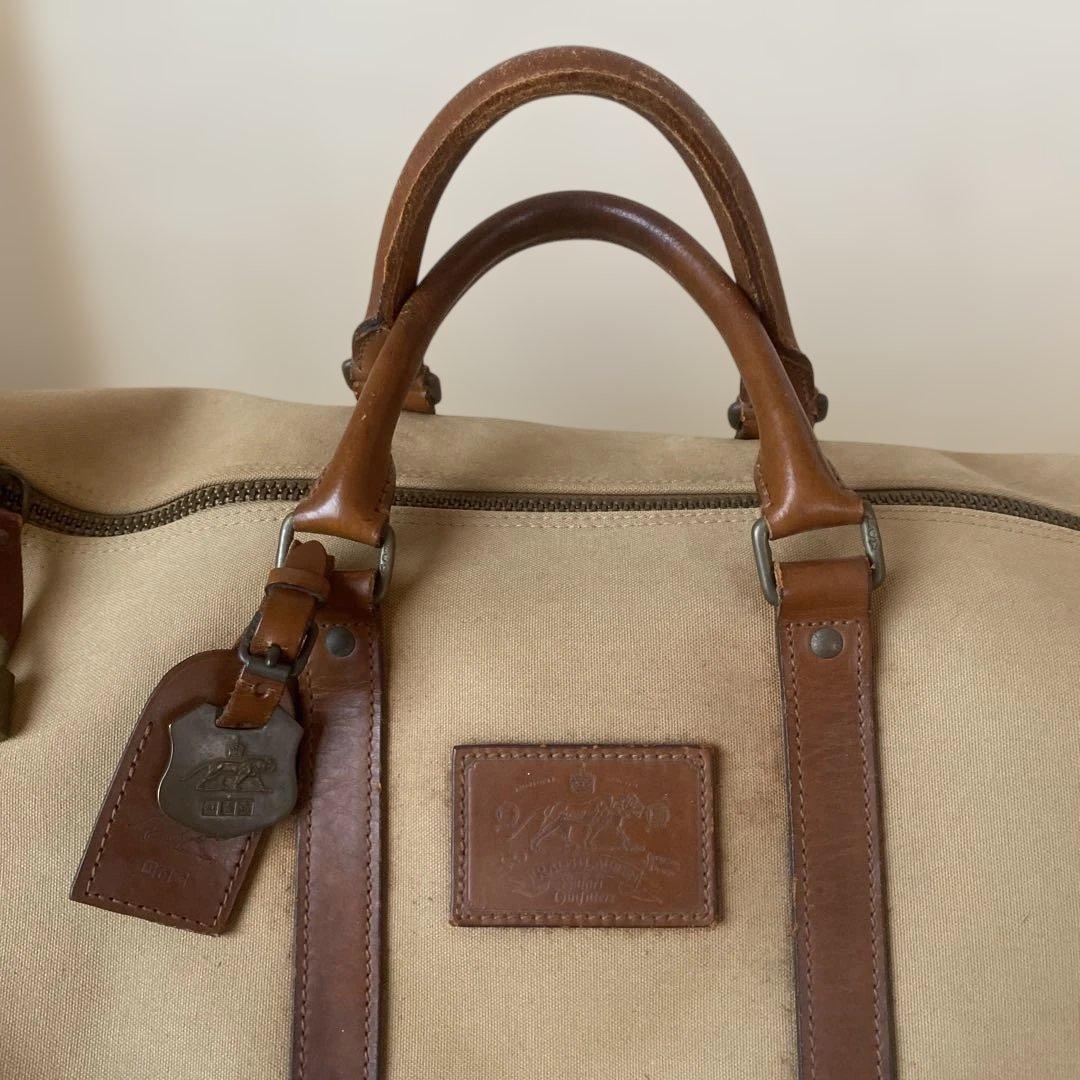【オールド】Polo Ralph Lauren サファリ ボストンバッグ