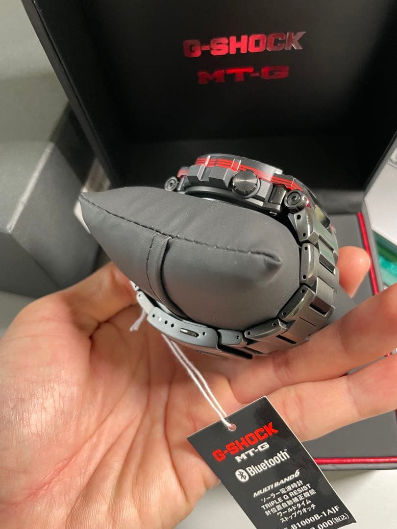 美品 動作済 GSHOCK MTG-B1000B-1AJF