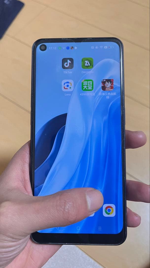 Oppo Reno 7a ブラック 本体