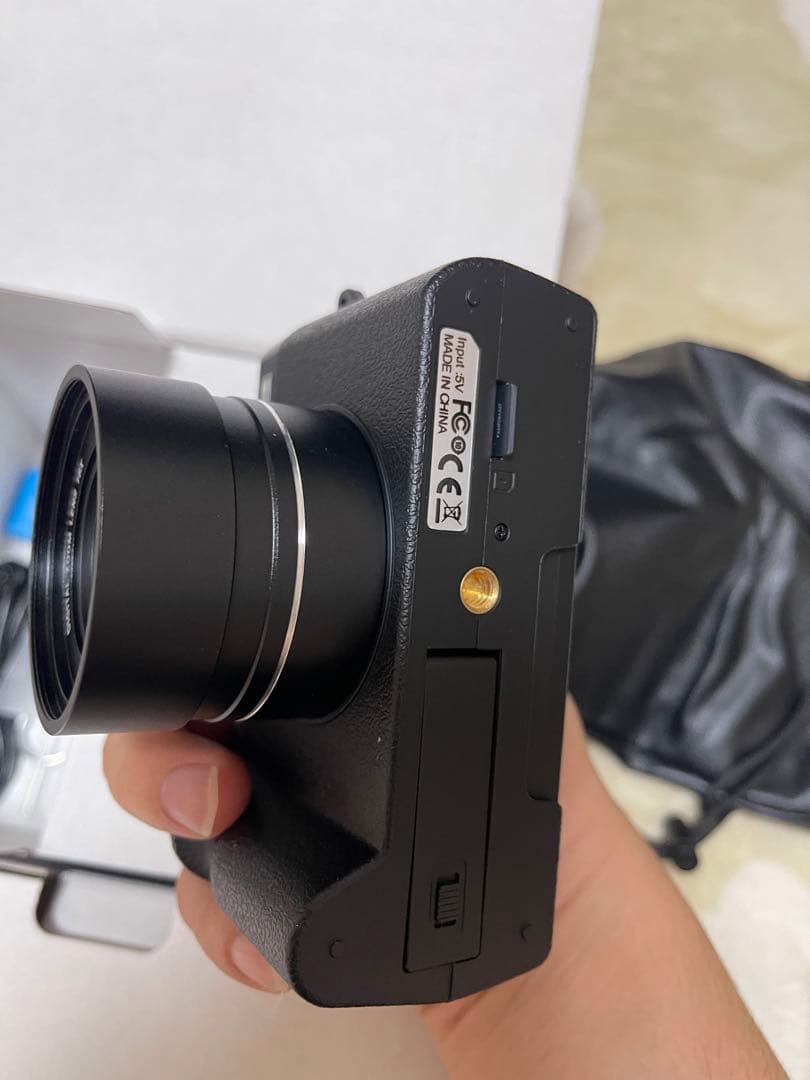 NBD 4K ビデオカメラ 48MP 60fps 32GB Wi-Fi