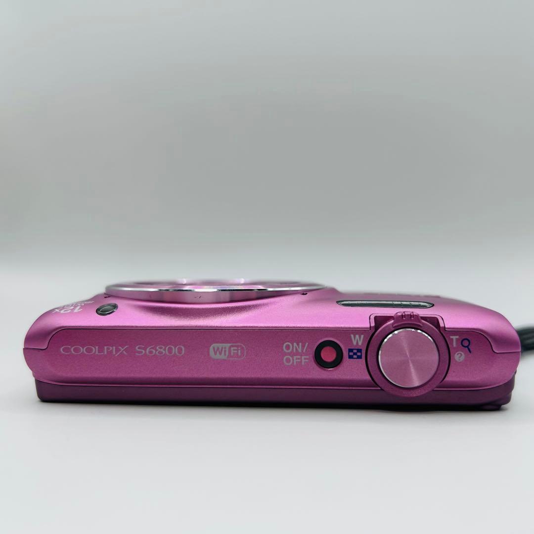 ニコン Nikon クールピクス COOLPIX S6800 ピンク コンデジ