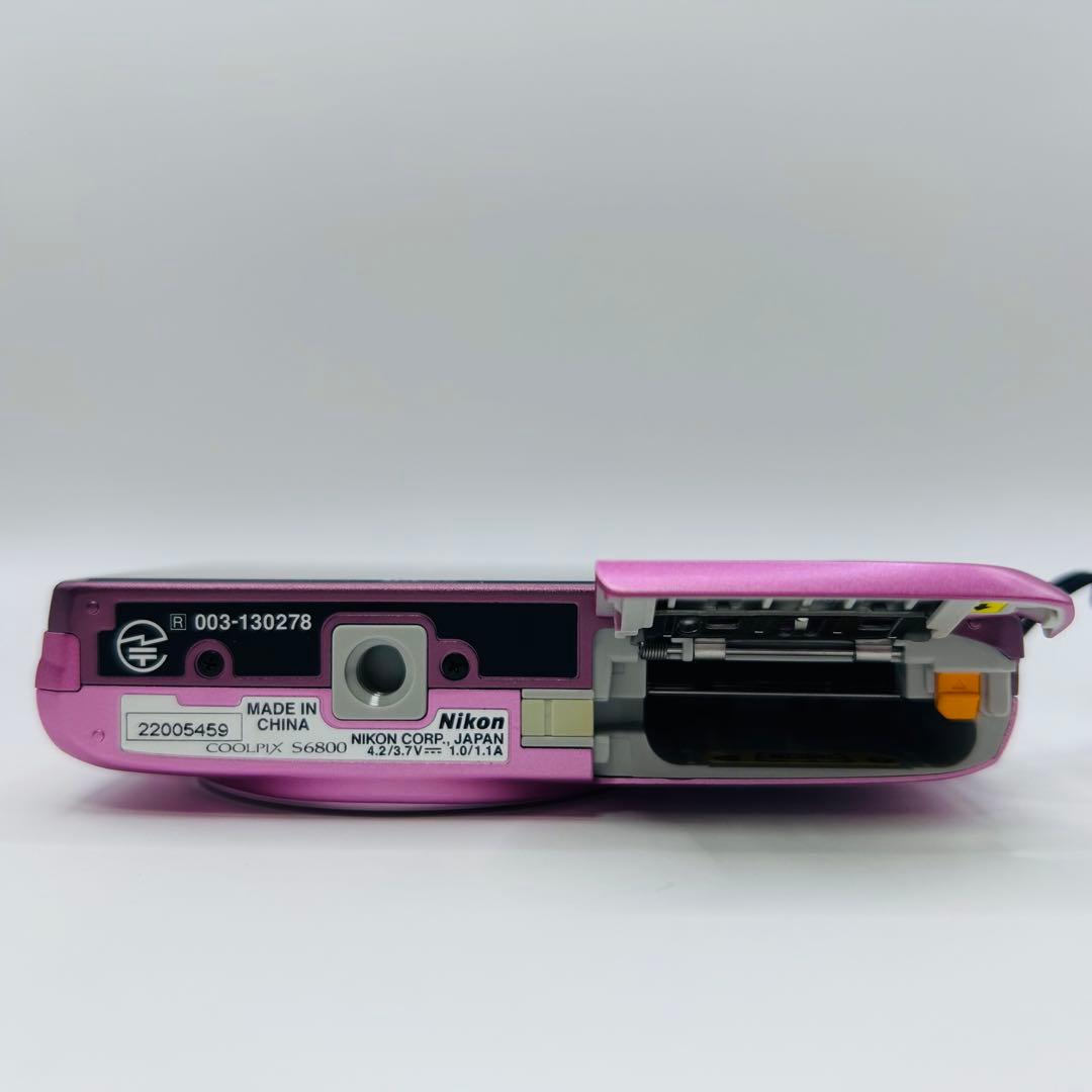 ニコン Nikon クールピクス COOLPIX S6800 ピンク コンデジ