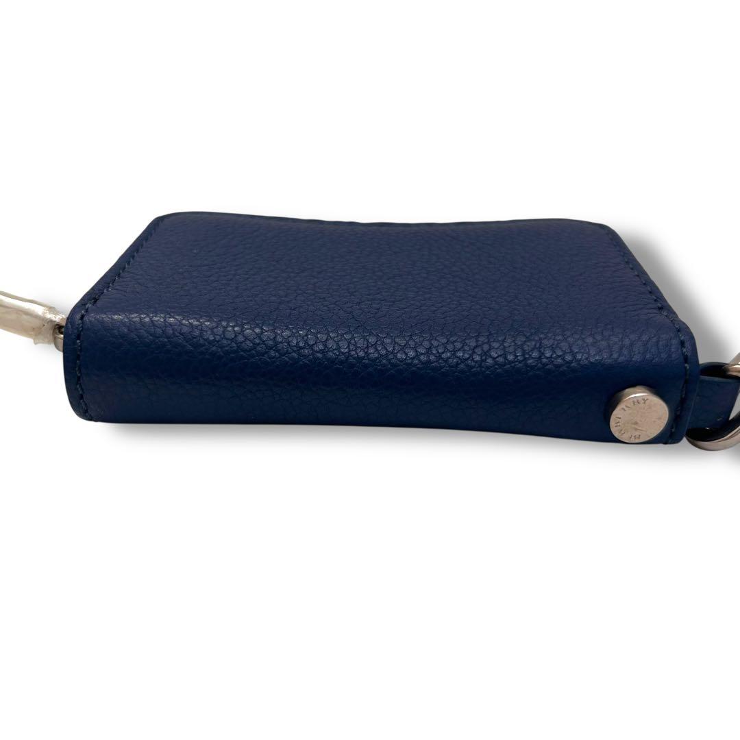 【新品未使用】バーバリー ケース　ミニウォレット　レザー　チェーン付き