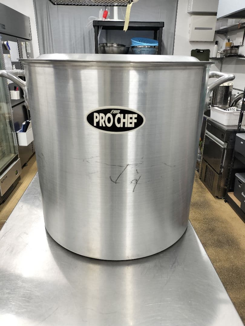 PRO CHEF アルミニウム 寸胴鍋 大容量 (165L) 60cm　大型