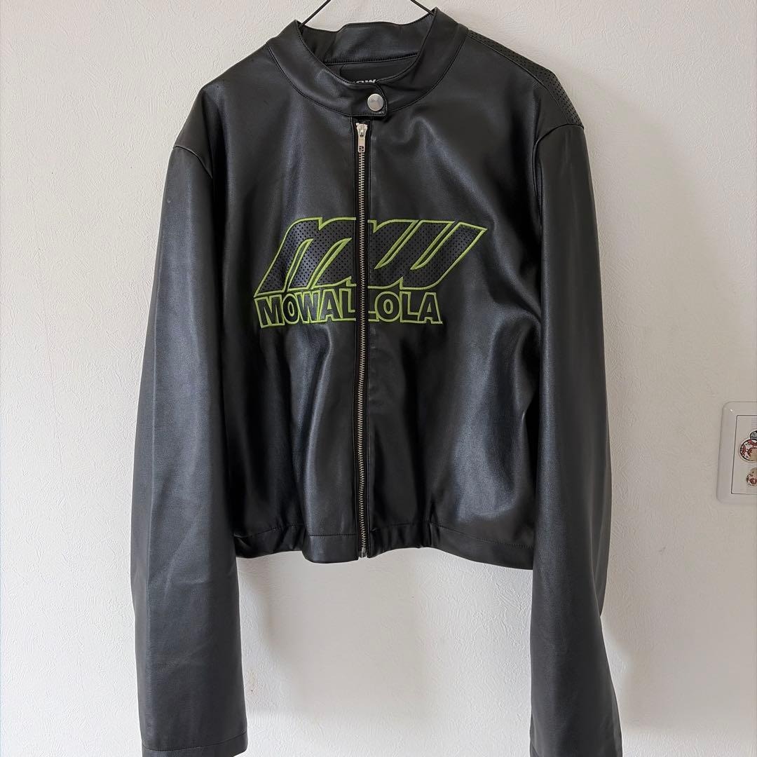 Y*U様 MOWALOLA レザージャケット　バイカージャケット　23ss op