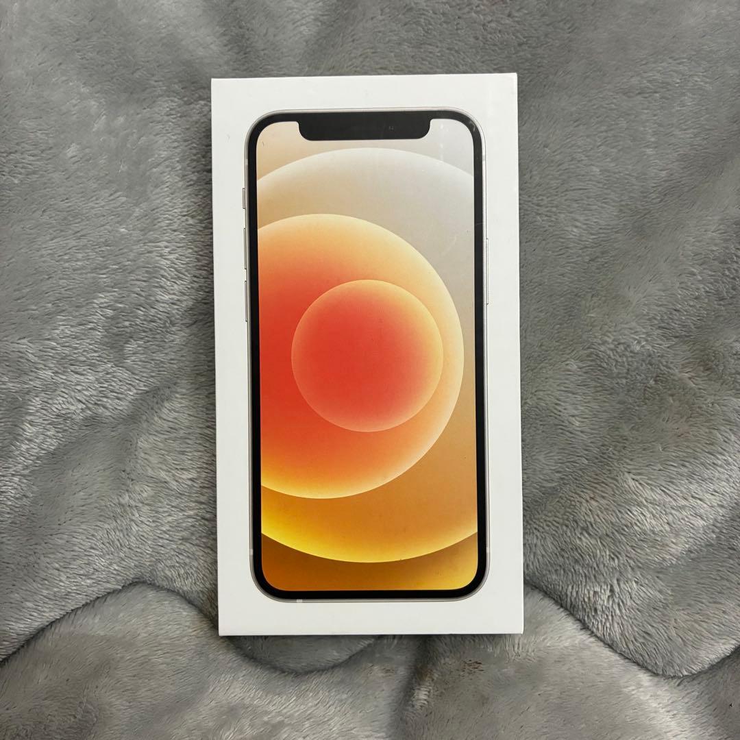 箱あり Apple iPhone 12mini 64G ホワイト 本体