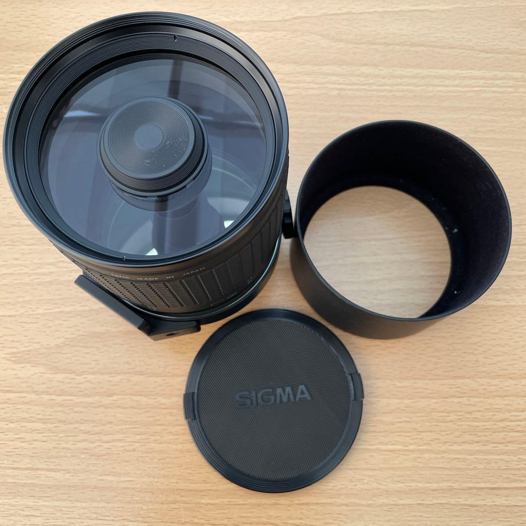 シグマ　600mm f8 ミラーレンズ