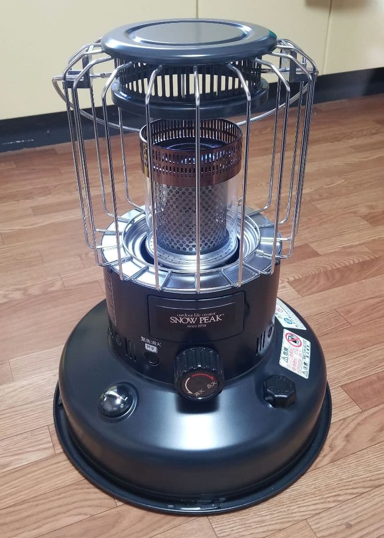 チャールズ　スノーピーク グローストーブ KH-100BK 石油ストーブ