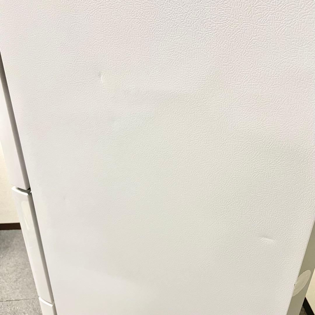 20年製 東芝 363L 3ドア 冷蔵庫 GR-S36SXV(EW)