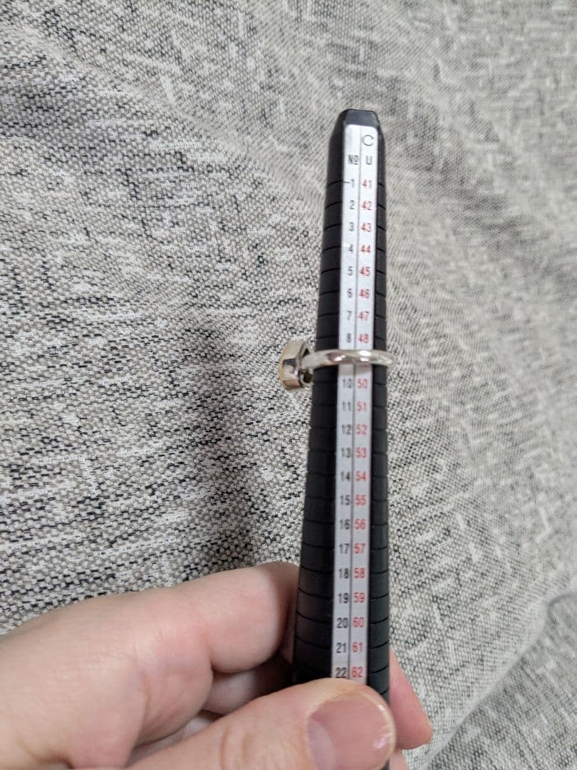 K10　シルバー925 　agete　ブルートパーズコンビリング