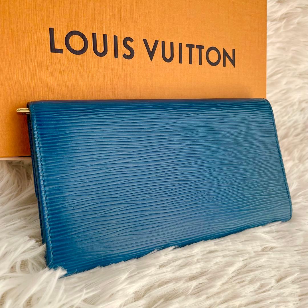 美品✨ルイ ヴィトン エピ ポシェットポルトモネクレディ レザー 財布