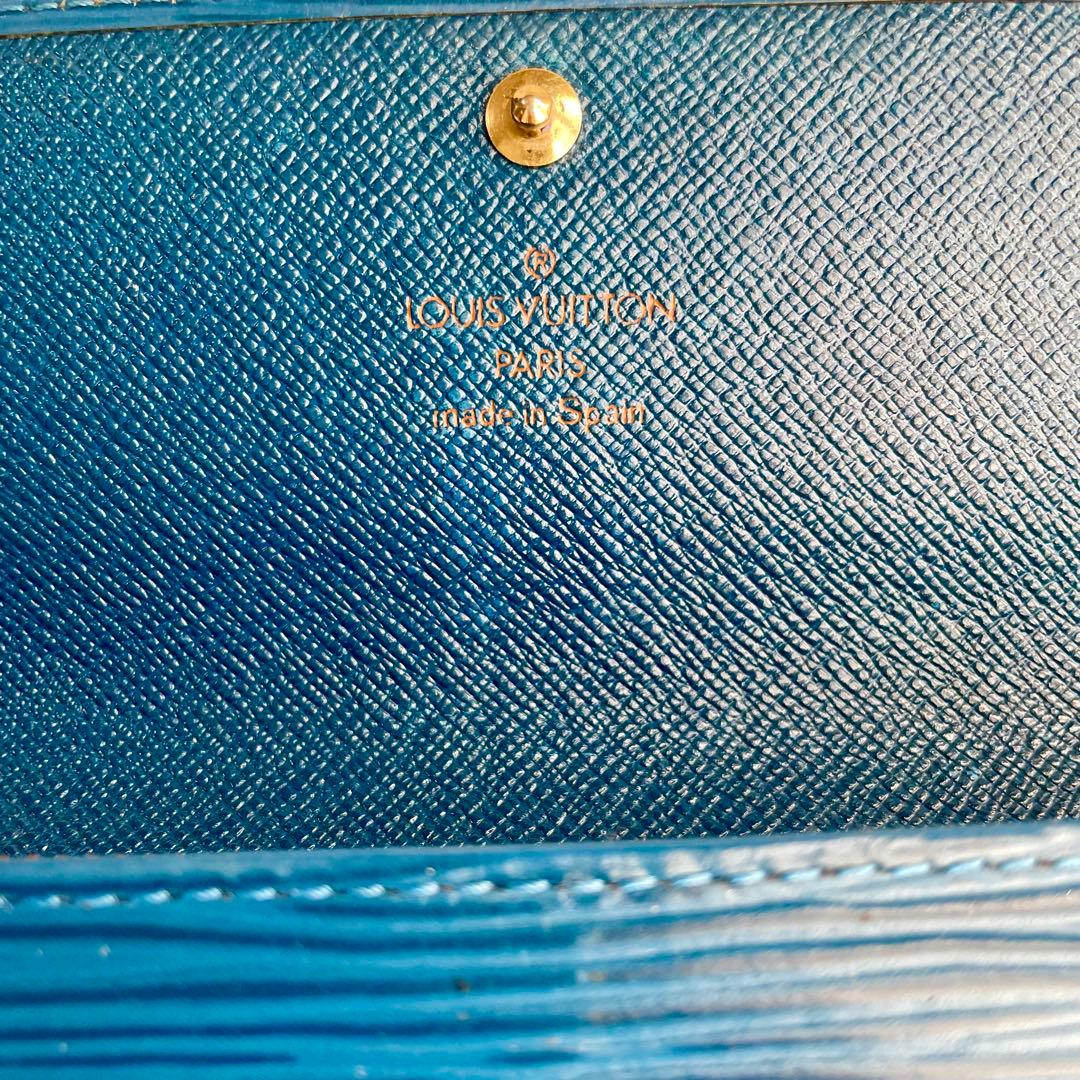 美品✨ルイ ヴィトン エピ ポシェットポルトモネクレディ レザー 財布