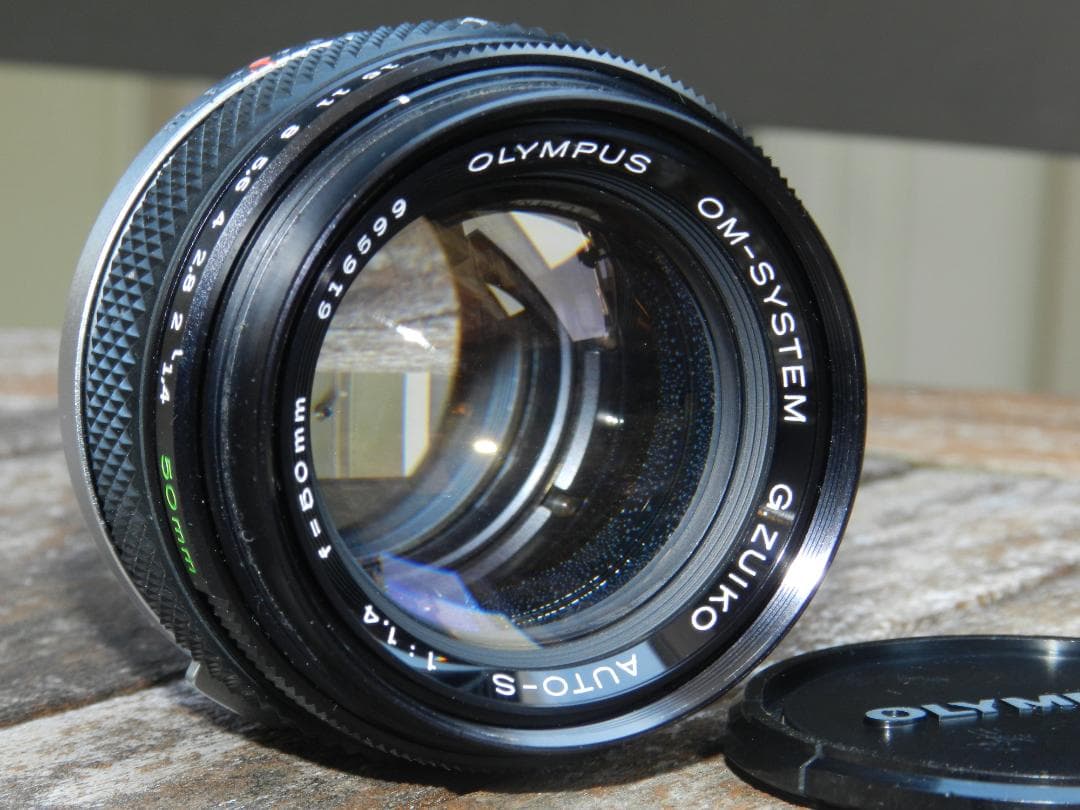 美品　OLYMPUS OM-SYSTEM G.ZUIKO 50 1.4
