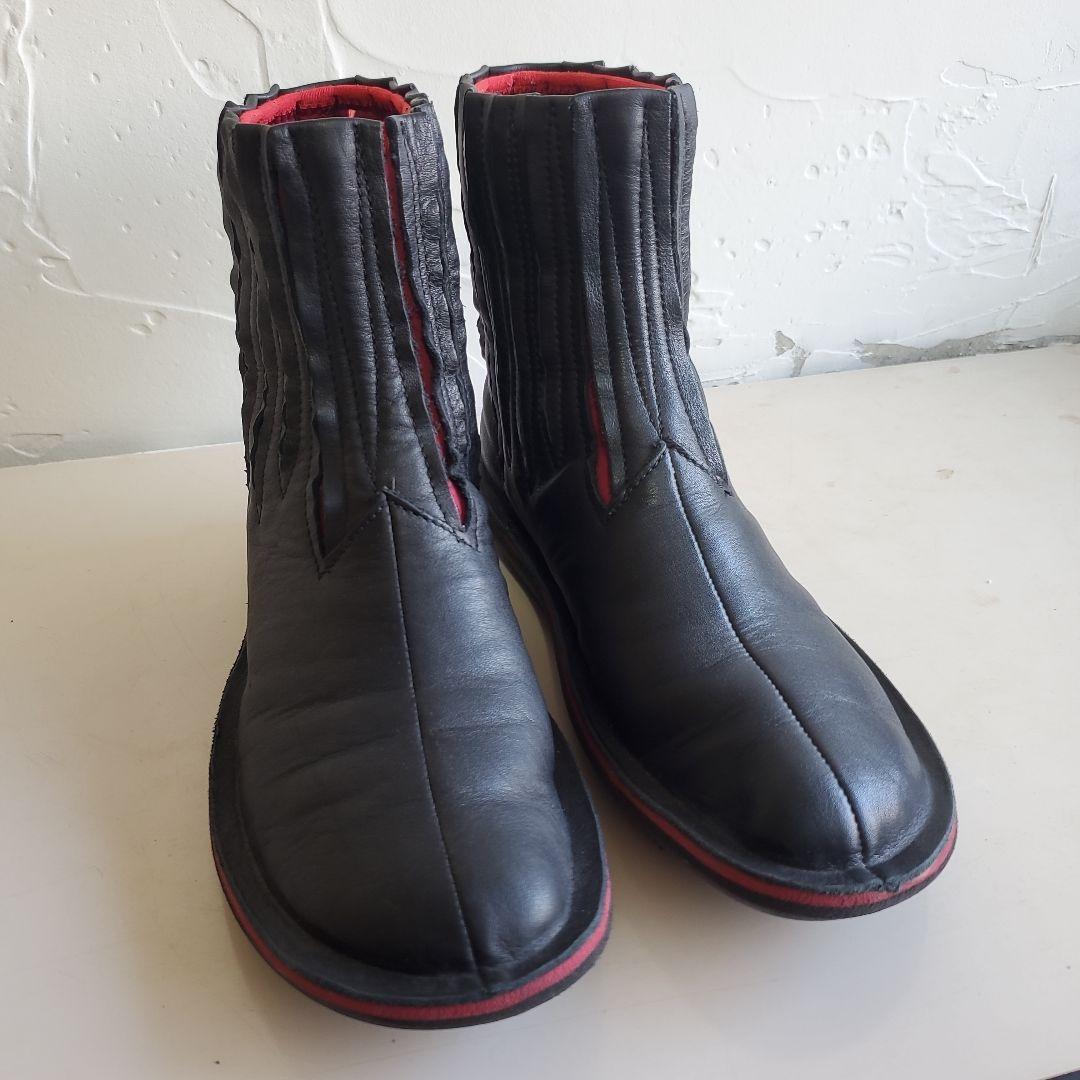 完売品 CAMPER カンペール BEETLE レザー ショートブーツ 36