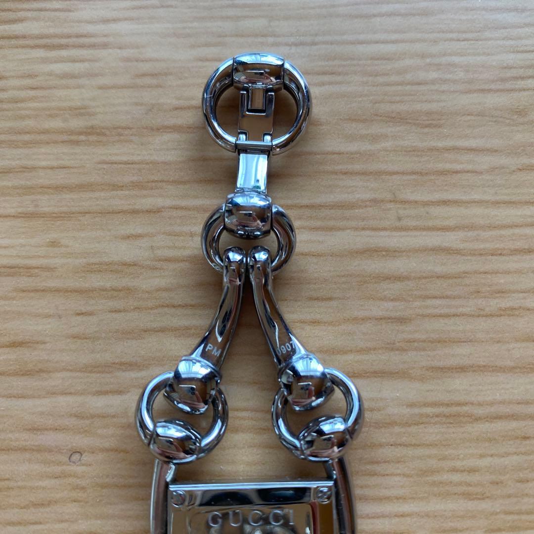 ジャンク品　GUCCI ステンレススチール スクエア時計