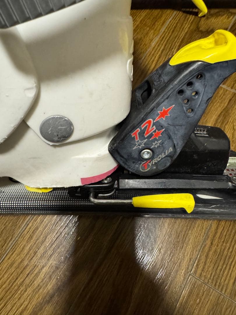 NORDICAスキー板80cm、KAZAMA ブーツ18cm、ストック3点セット