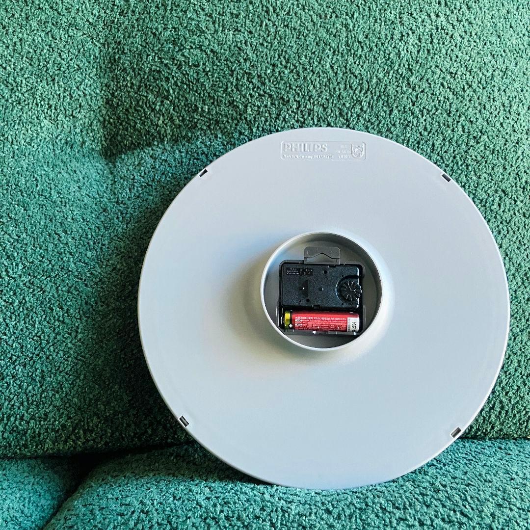 80'S 西ドイツ製 PHILIPS 掛け時計 ミニマリズム