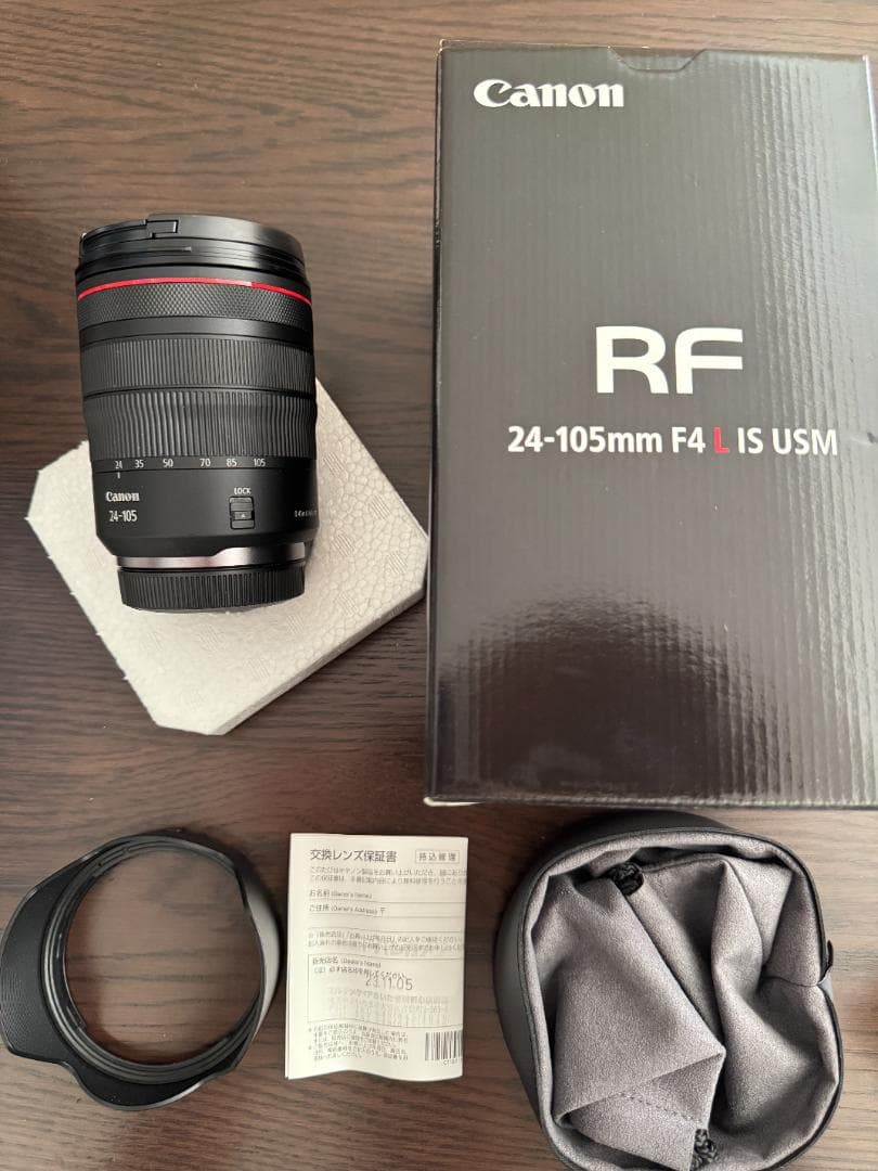 Canon RF 24-105mm F4 L IS USM レンズ